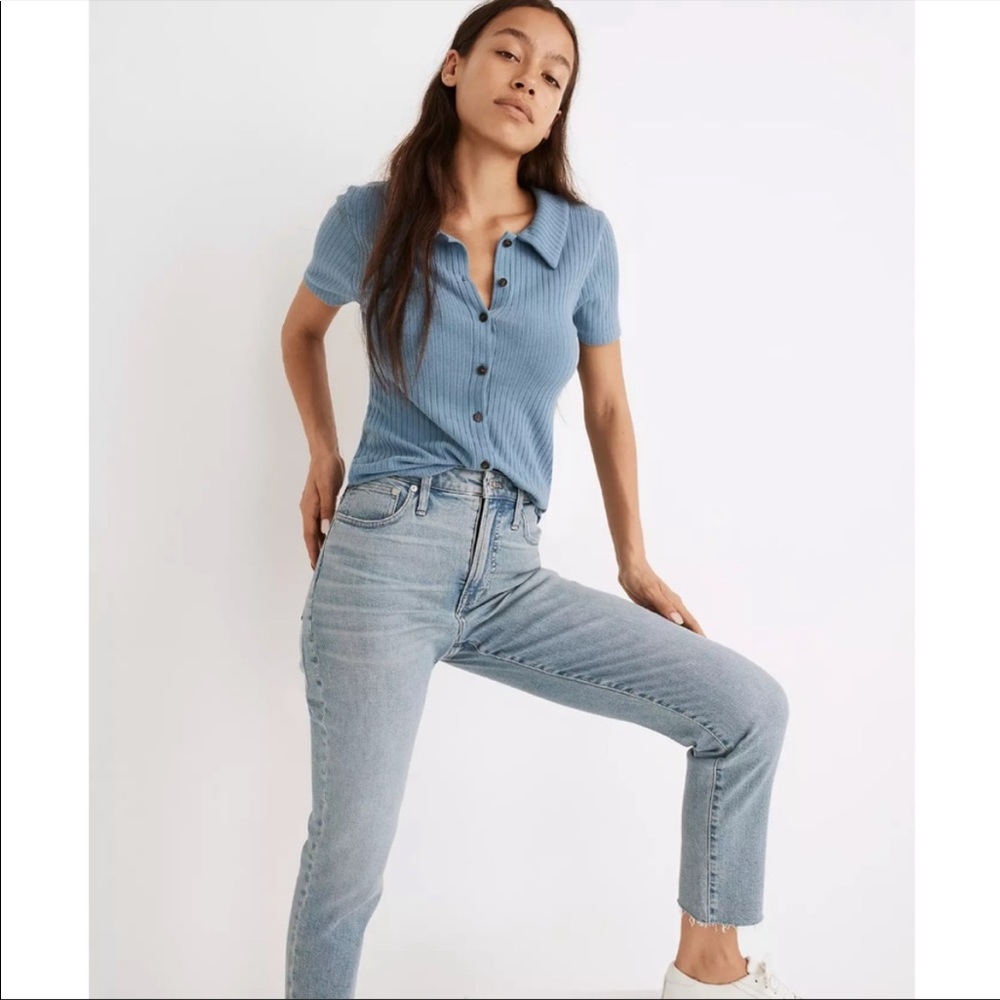 Madewell The Curvy Perfect Vintage Jean in Ellicott Wash